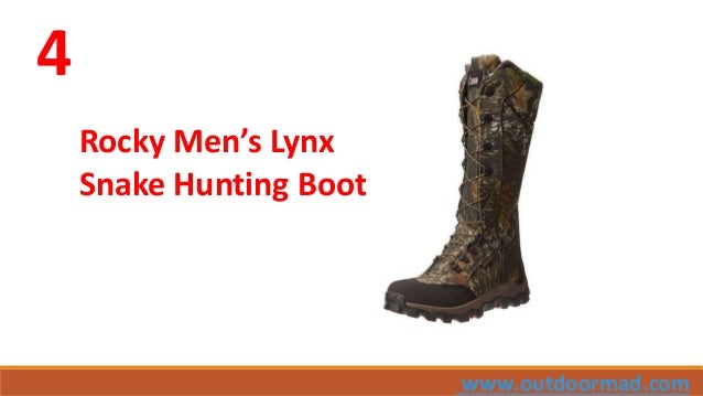 best snake hunting boots