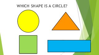Shapes lesson for Kindergarten 2 students
