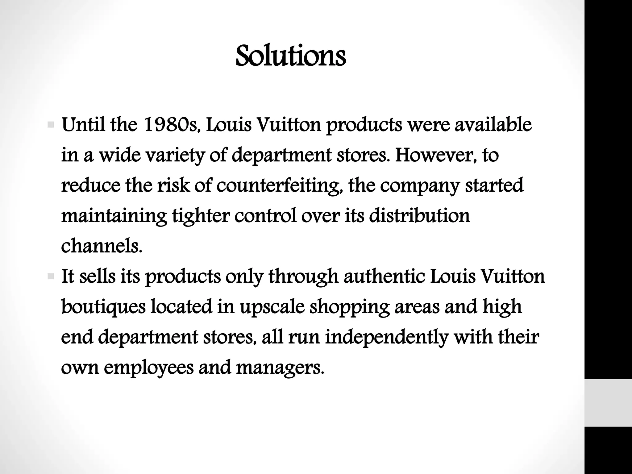 Louis Vuitton - Case Study | PPTX