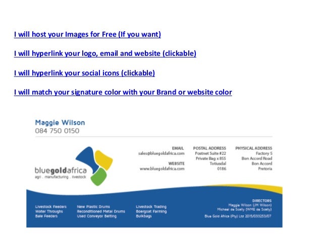 nice email signatures