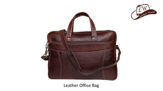 Leather Office Bag
 