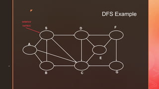 DFS algorithm | PPTX