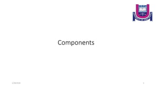 Components
1/28/2018 5
 