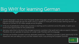 Tips to learn German | PPTX