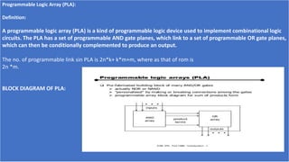 Programmable Logic Array | PPTX