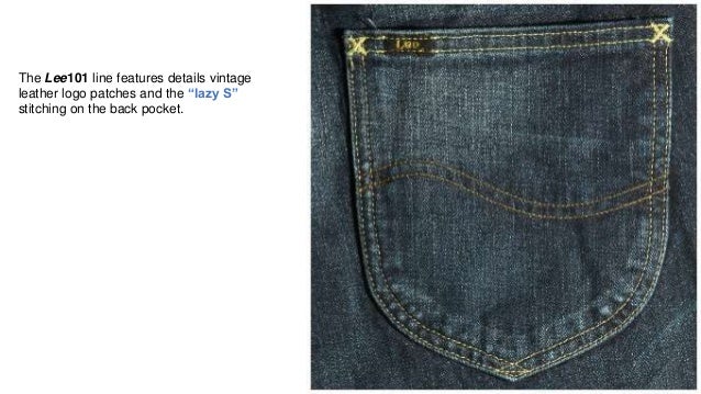 lee jeans back pocket