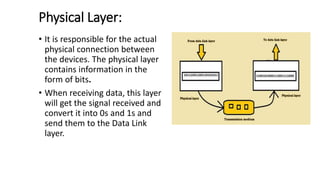 Protocol layer,OSI model & POP3 | PPTX
