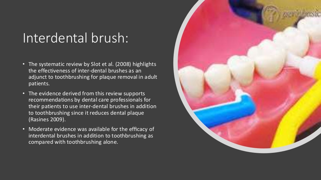 Prevention of periodontal diseases