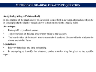 Administration of the Test and Analysis of Students’ Performance | PPTX