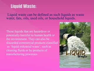 Gaseous waste can most easily
results in atmospheric pollution.
Gaseous wastes are generally
Diluted with air, passed thro...