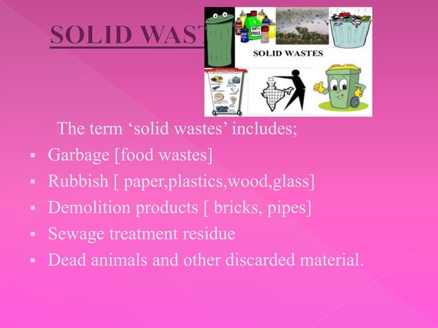 disposal of waste and dead bodies | PPTX
