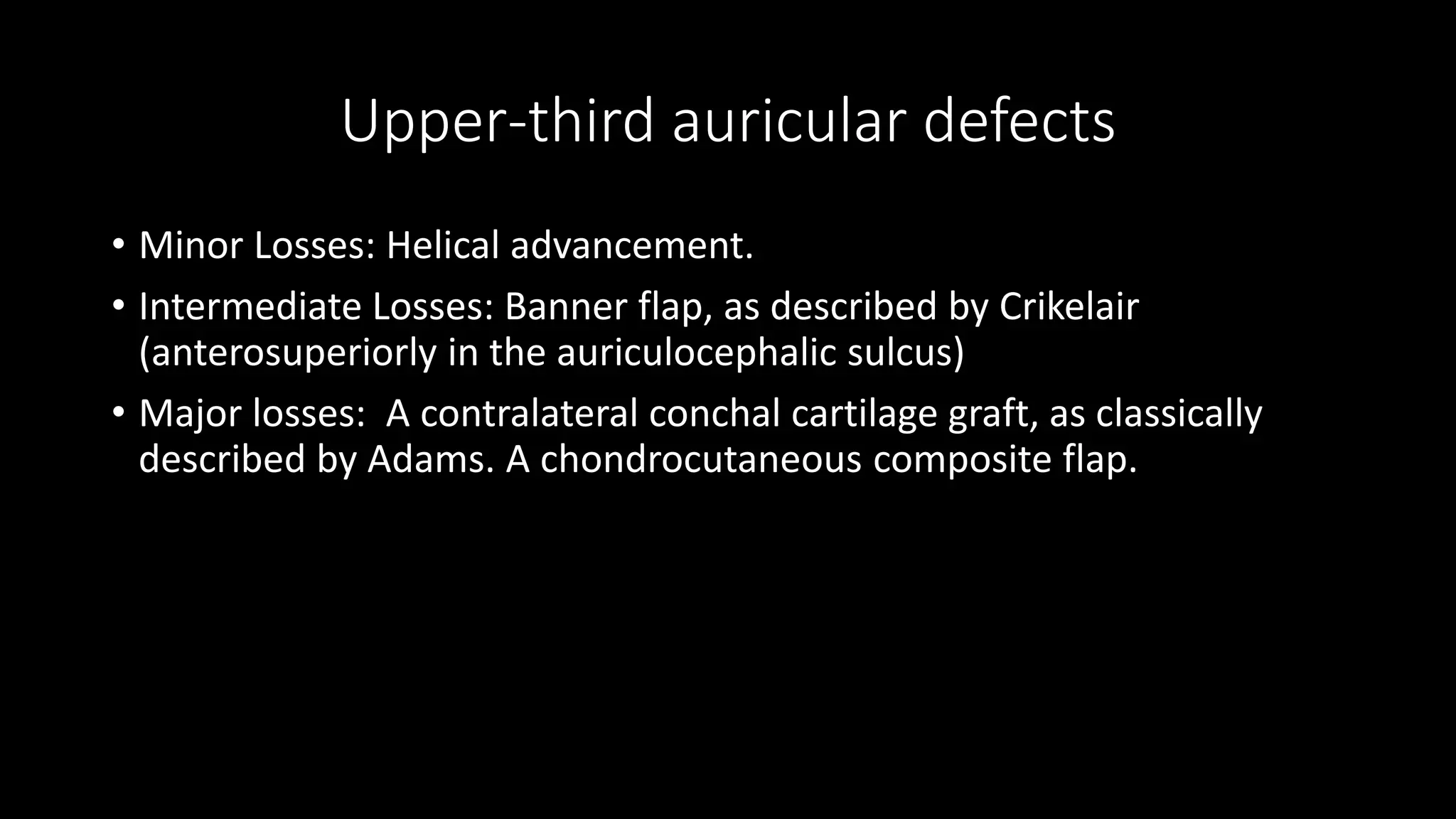 Auricular reconstruction.pptx