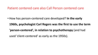 Patient centered care PowerPoint Presentation.pptx