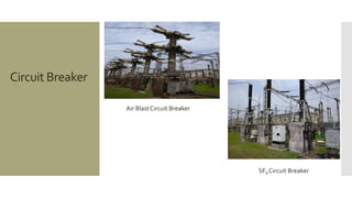 Circuit Breaker
Air BlastCircuit Breaker
SF6Circuit Breaker
 