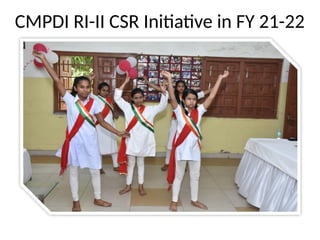 Impact of CSR initioative in Dhanbad.pptx