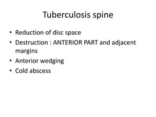 radiological signs of in orthopaedics | PPTX