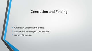 Renewable Energy Sources in Pakistan