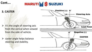 ppt on industrial training at maruti suzuki workshop | PPTX