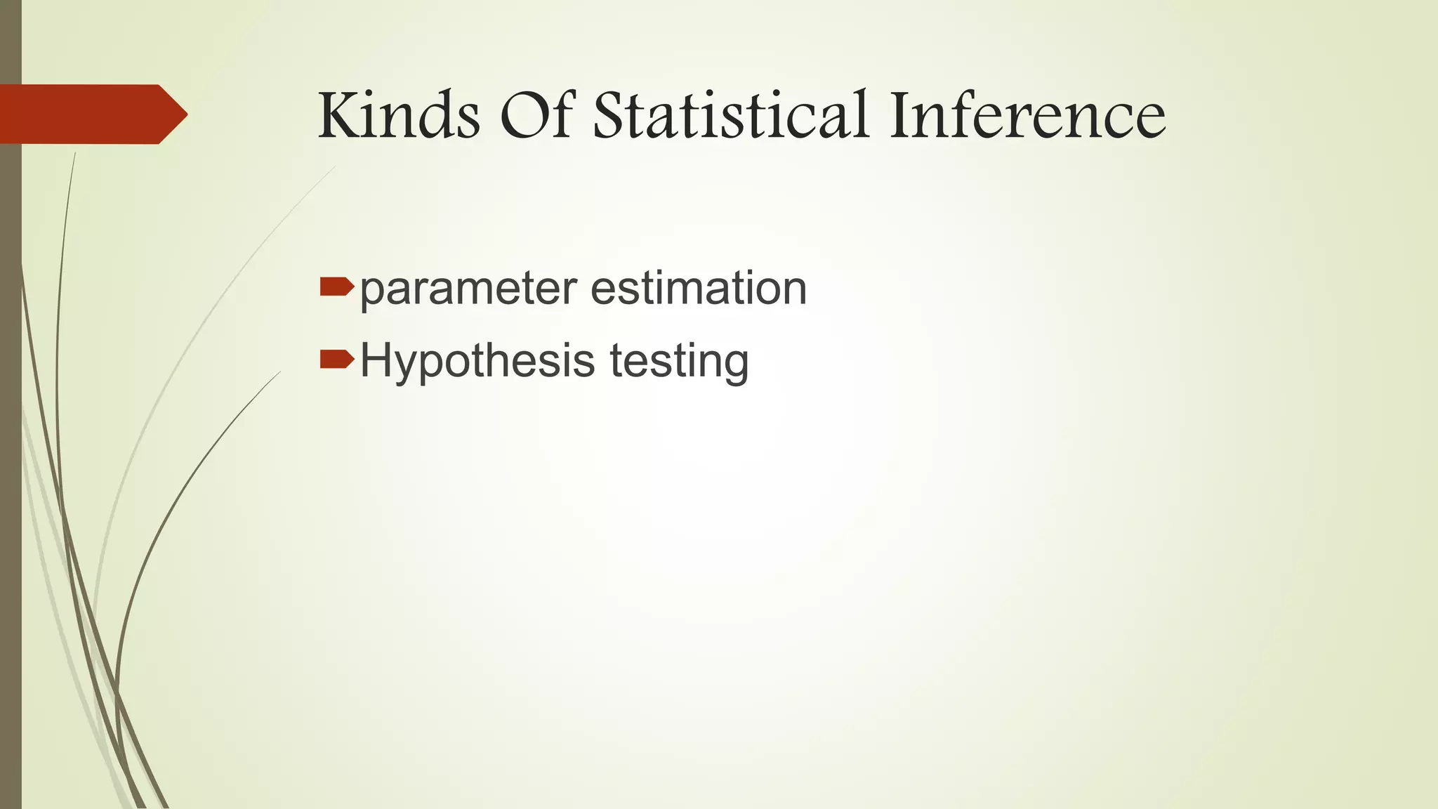statistical inference | PPT
