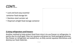 prevention and integrated control measures of arthropods | PPTX