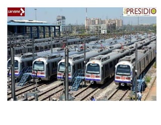 Sarvome welcome Metro at Faridabad
