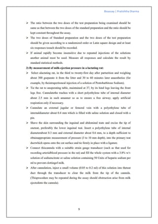 Bioassay | Pratishtha Sharma
9
 