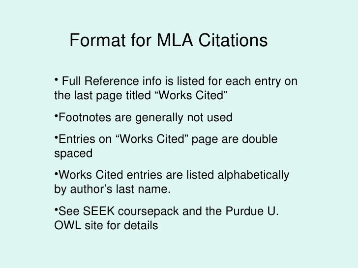 mla footnote citation