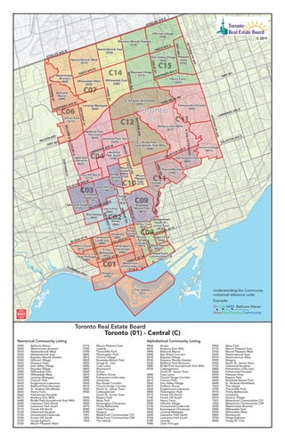 Treb Map Of Toronto New Mls Redistricting Maps