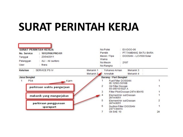 Manajemen Perawatan Dan Perbaikan Kendaraan Dan Alat Berat