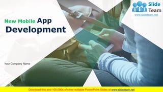 New Mobile App Development PowerPoint Presentation Slides | PPT