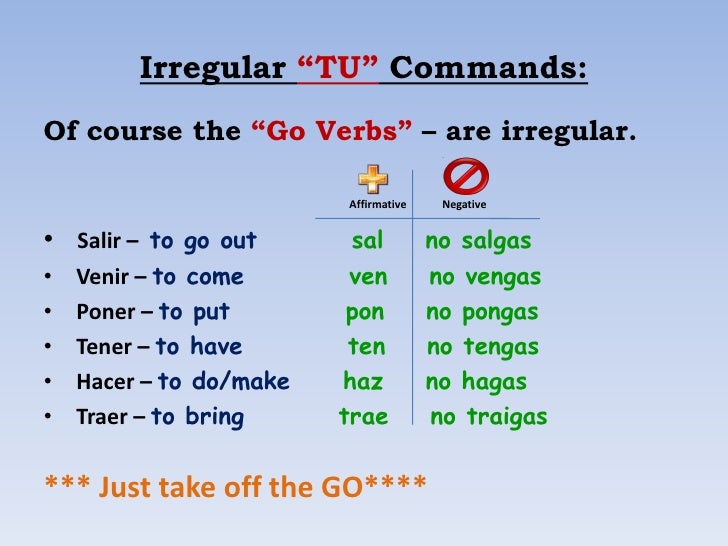 tu commands