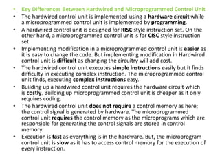 Hardwired Programming New module 3 ppt for engineering colleges | PDF