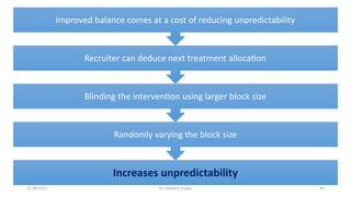 Methods of Randomization- crucial step in RCT | PPTX