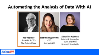 Automating the Analysis of Data With AI
 