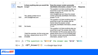 C2 =>
D2 => => a Google Apps Script
 