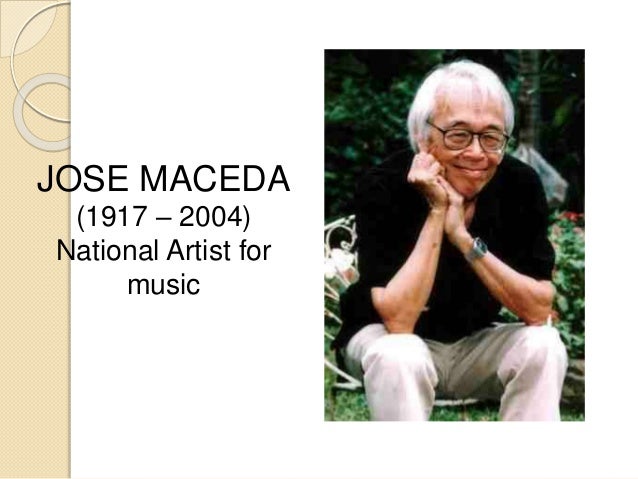 Musical Works Of Jose Maceda : Fillable Online Wacanaseni Usm The Role