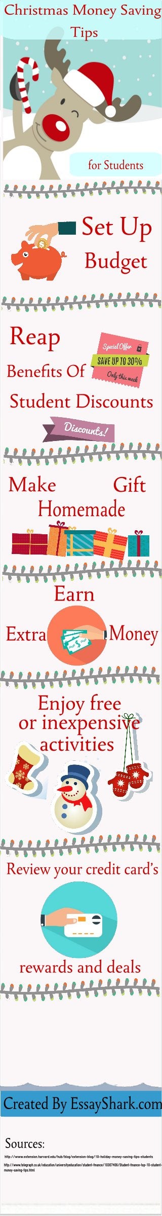 Christmas Money Saving Tips for Students