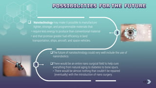 New nanotechnology ppt
