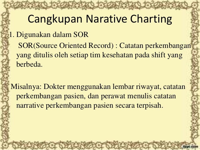 Narative charting