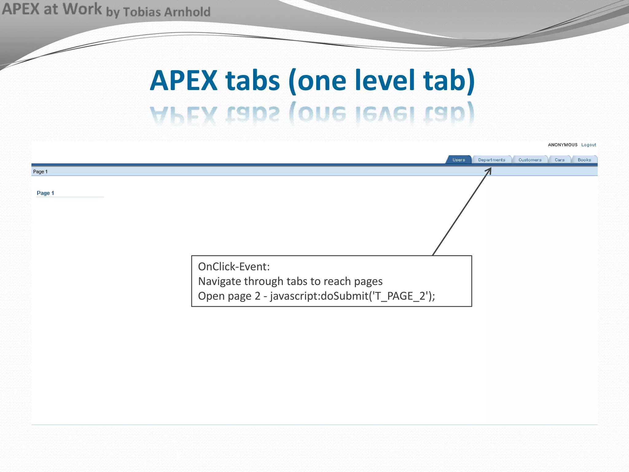 APEX navigation concepts | PPT