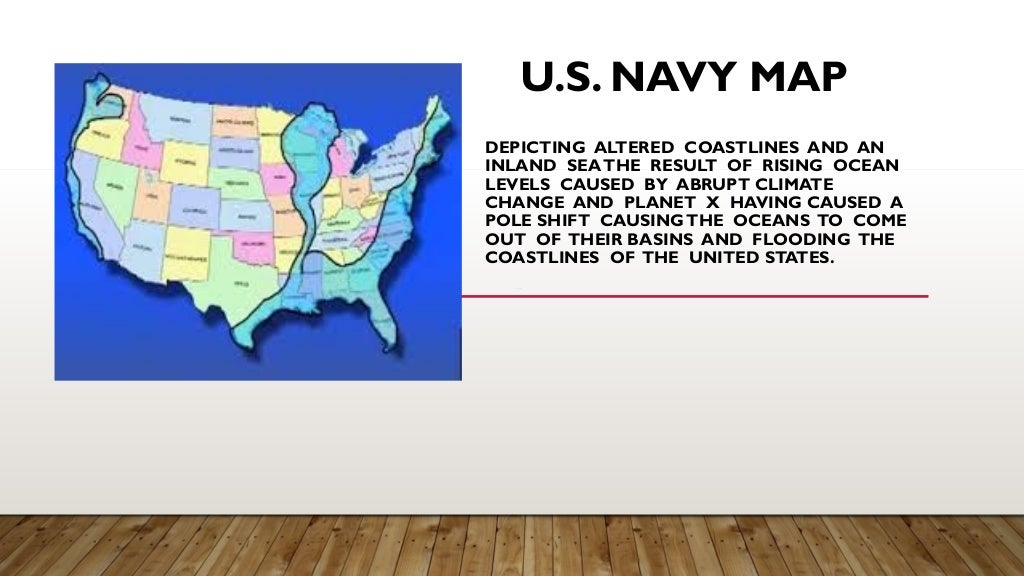 U.S. Navy Map