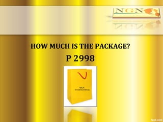 HOW MUCH IS THE PACKAGE?HOW MUCH IS THE PACKAGE?
P 2998
 