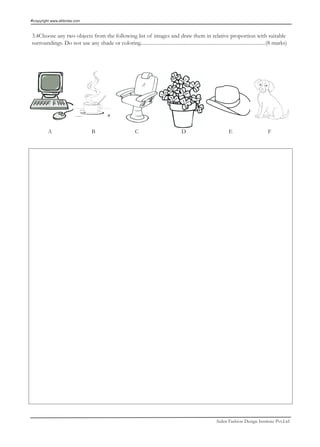 nid sample question paper | PDF