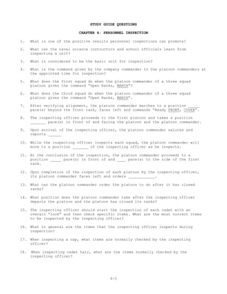 New NJROTC Cadet Field Manual | PDF