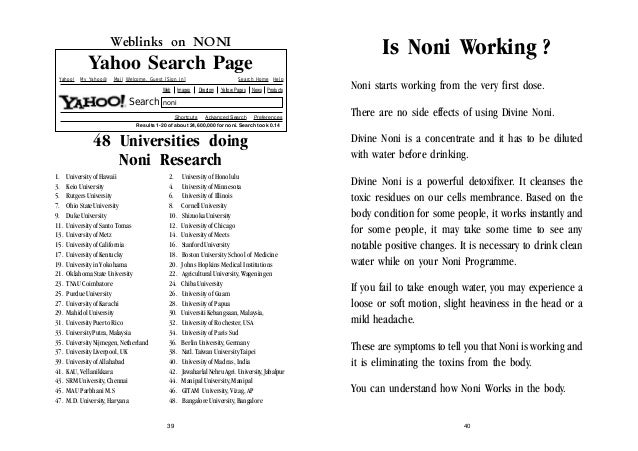 Divine noni business plan
