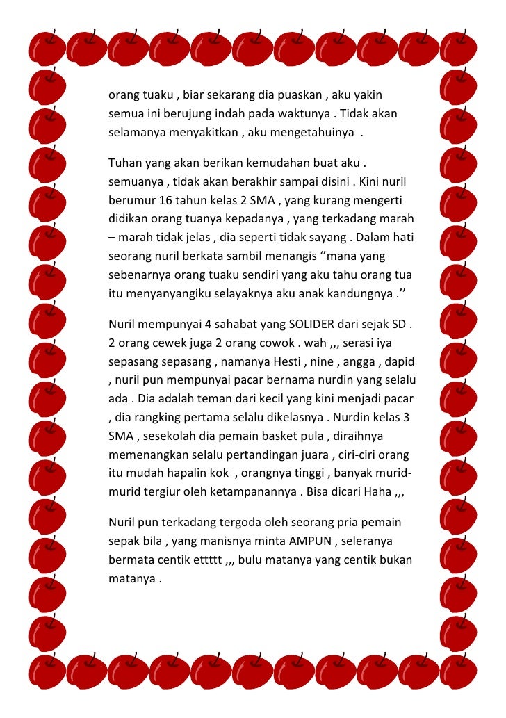 New novel 2011 ''missing luv just apple''