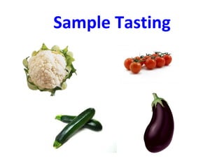 Sample Tasting
 