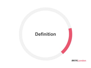 #NYKLondon
Definition
 