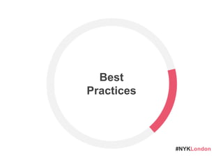 #NYKLondon
Best
Practices
 