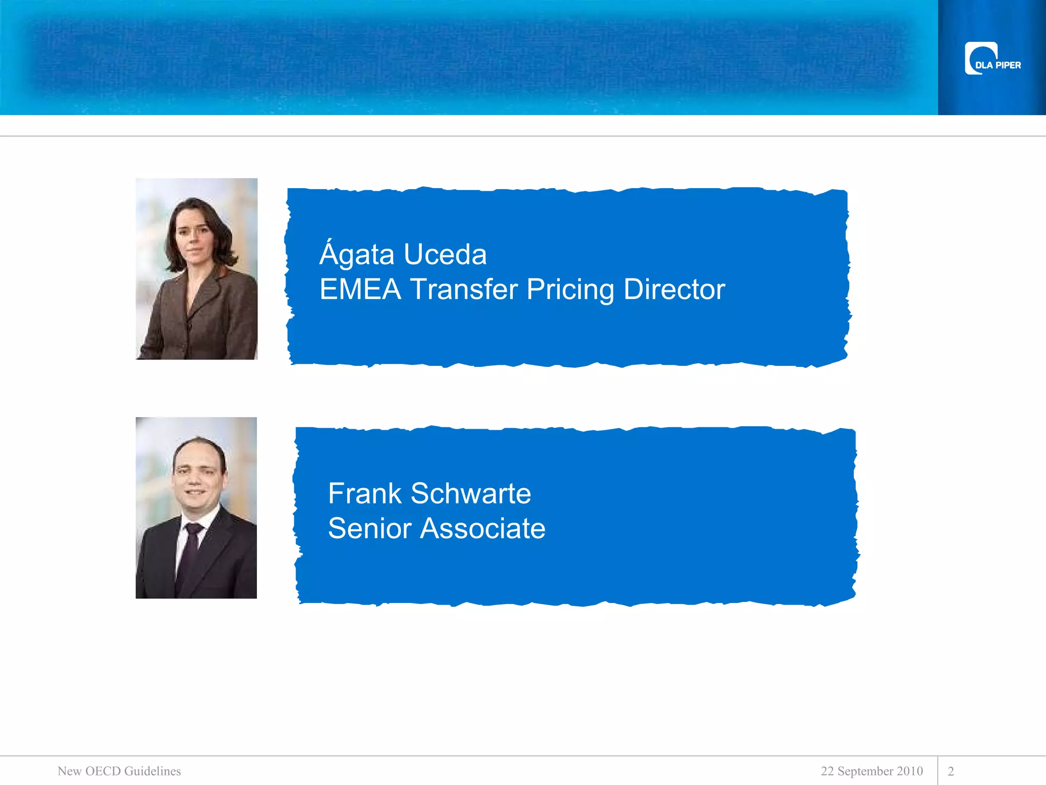 The new OECD transfer pricing guidelines | PPT